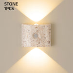 Wall Light Motion-Sensor LED Battery-Powered Automatic On/Off