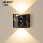 Wall Light Motion-Sensor LED Battery-Powered Automatic On/Off