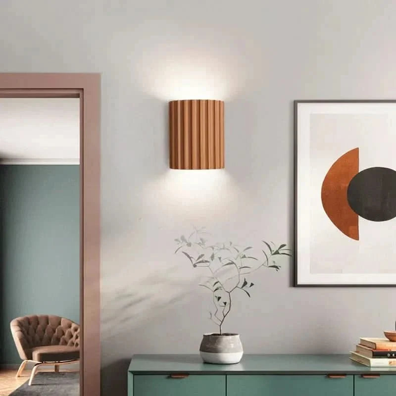 Wall Light Resin Energy-Efficient LED Minimalist Design