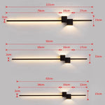 Wall Light Slim Metal Integrated LED Indirect Lighting