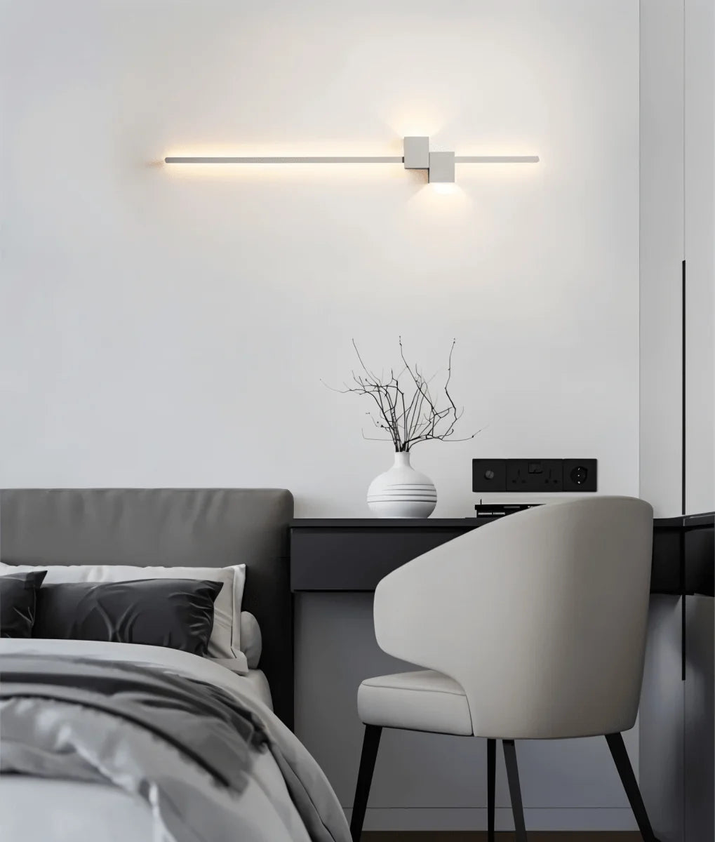 Wall Light Slim Metal Integrated LED Indirect Lighting