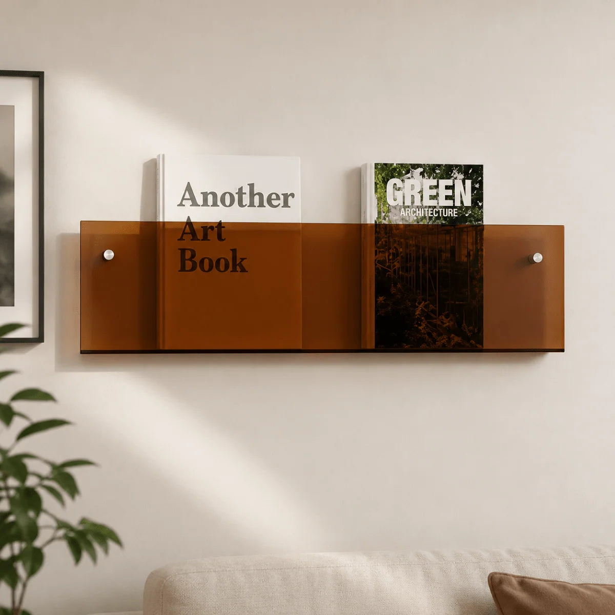 Wall Magazine Holder Space-Saving Modern Design
