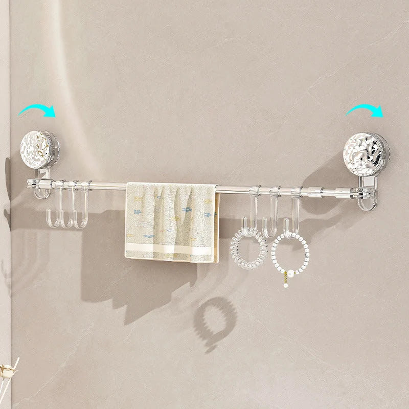 Wall Mount Organizer No-Drill Space-Saving Storage