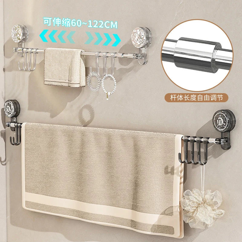 Wall Mount Organizer No-Drill Space-Saving Storage