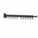 Wall-Mounted Clothes Dryer Retractable Fold-Flat Space-Saving Design