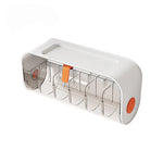 Wall-Mounted Clothes Organizer No-Drill Foldable Storage