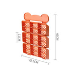 Wall-Mounted Clothing Organizer Self-Adhesive 3-Tier Stackable