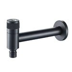 Wall-Mounted Faucet 304 Stainless Steel Space-Saving Rust-Resistant