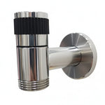 Wall-Mounted Faucet 304 Stainless Steel Space-Saving Rust-Resistant