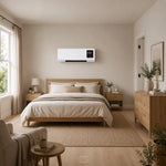Wall-Mounted Heater & Fan Remote Control 1800W Timer