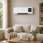 Wall-Mounted Heater & Fan Remote Control 1800W Timer