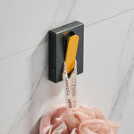 Wall-Mounted Hook Rack Metal 1–5 Hooks Minimalist Design