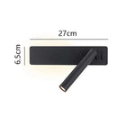 Wall-Mounted LED Lamp Rotating Head Warm & Cool Light