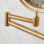 Wall-Mounted Mirror LED Light Double-Sided Magnification Extendable Arm