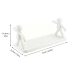 Wall-Mounted Organizer Shelf Self-Adhesive Tool-Free Installation
