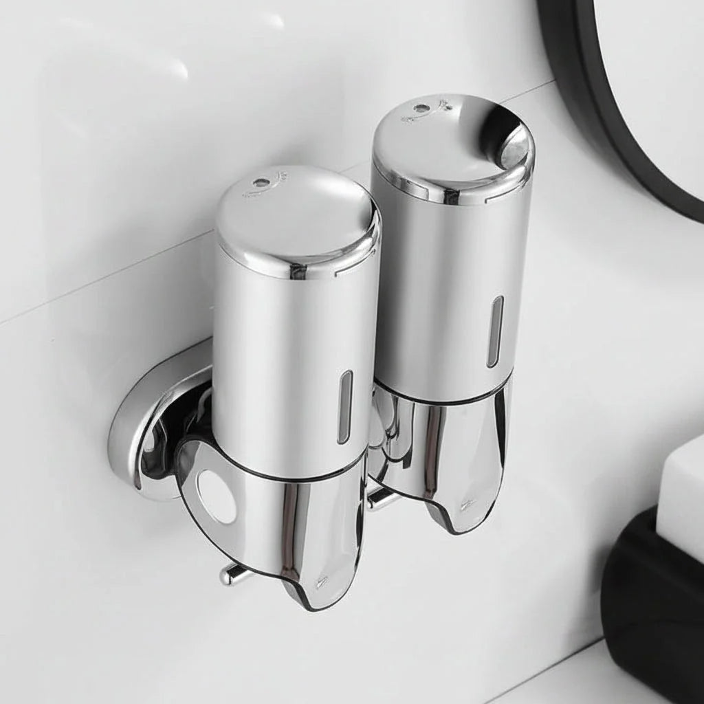 Wall-Mounted Soap Dispenser Stainless Steel 16.9 Fl Oz