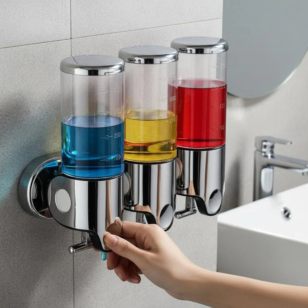 Wall-Mounted Soap Dispenser Stainless Steel 16.9 Fl Oz