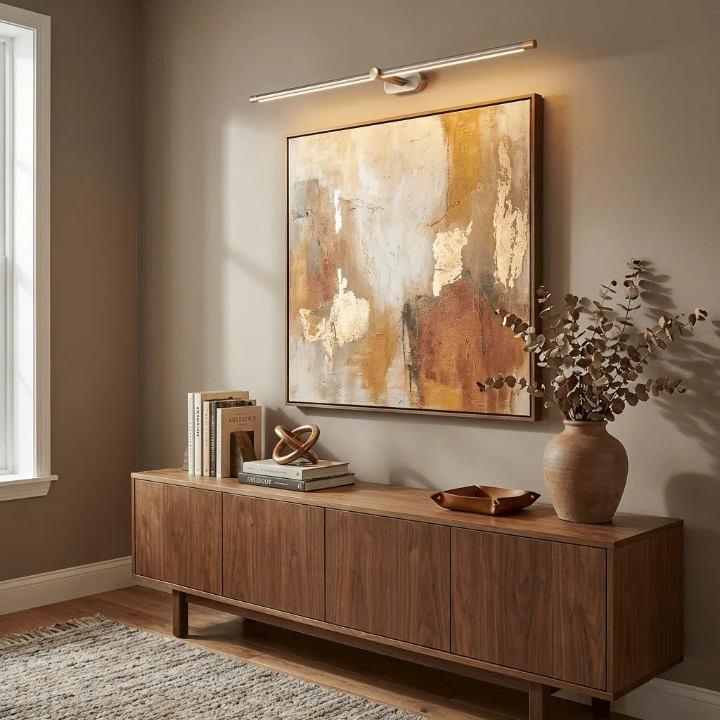 Wall Sconce Slim Linear USB Rechargeable Three-Color Dimmable LED