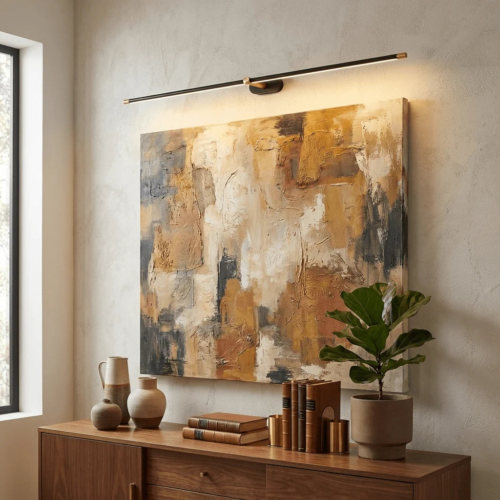 Wall Sconce Slim Linear USB Rechargeable Three-Color Dimmable LED