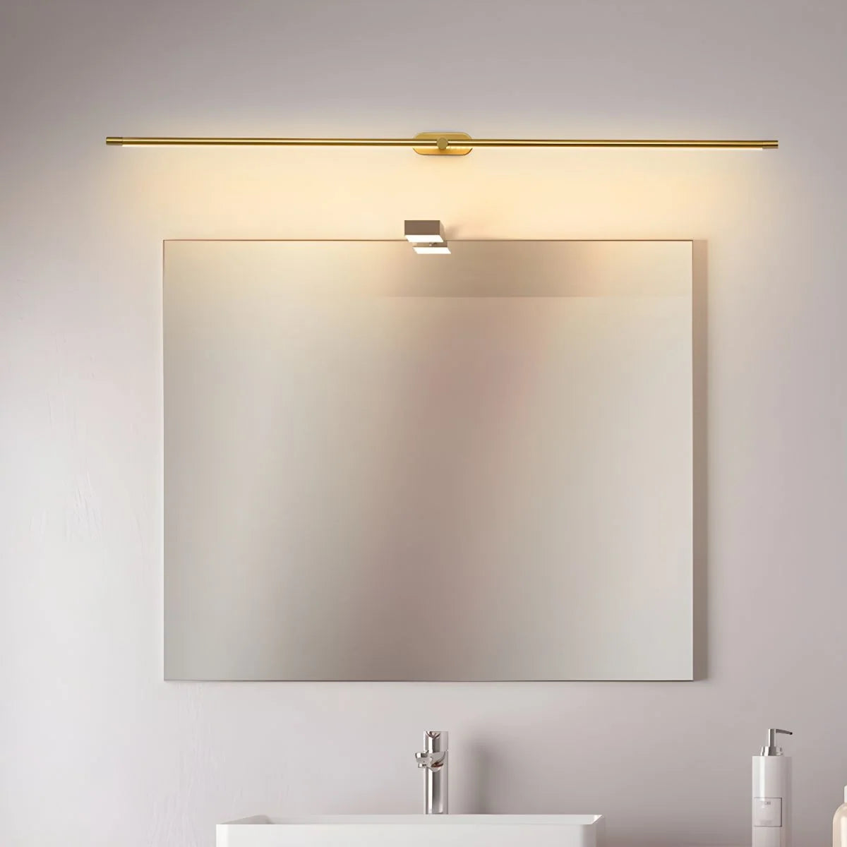 Wall Sconce Slim Linear USB Rechargeable Three-Color Dimmable LED