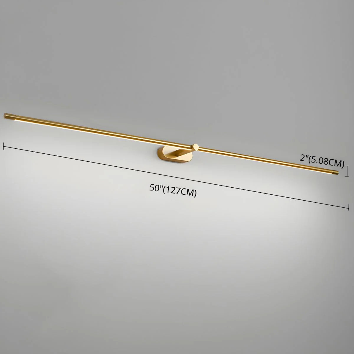 Wall Sconce Slim Linear USB Rechargeable Three-Color Dimmable LED