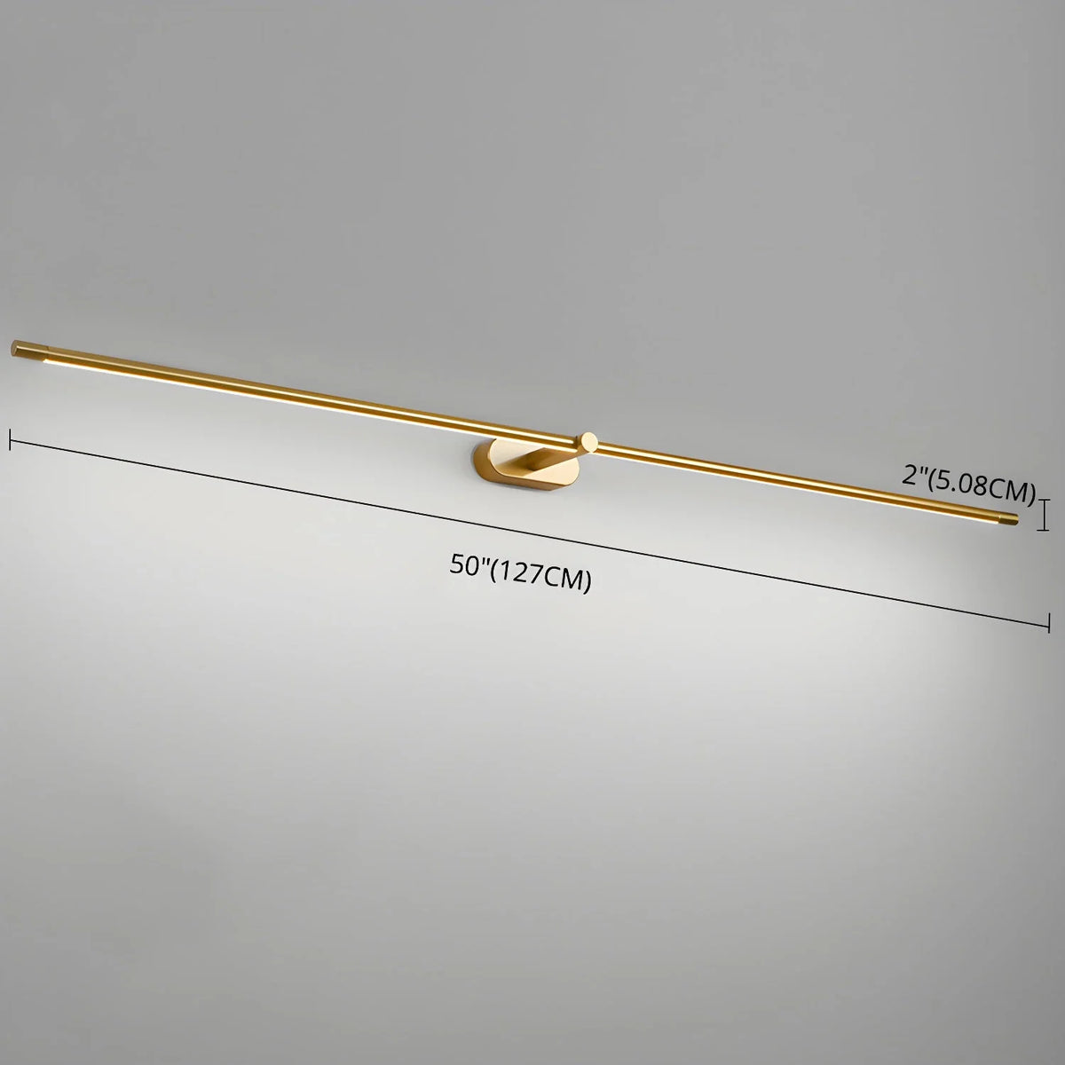 Wall Sconce Slim Linear USB Rechargeable Three-Color Dimmable LED