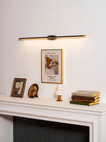 Wall Sconce Slim Linear USB Rechargeable Three-Color Dimmable LED