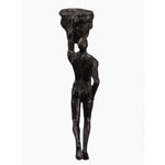 Wall Sculpture Handcrafted Resin Climbing Figure