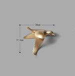 Wall Sculpture Seagull Laser-Engraved Polyresin
