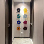 Wall Shelf Acrylic Wall-Mounted or Freestanding 1 L Capacity