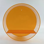 Wall Shelf Acrylic Wall-Mounted or Freestanding 1 L Capacity