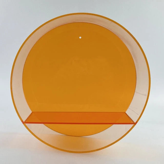Wall Shelf Acrylic Wall-Mounted or Freestanding 1 L Capacity