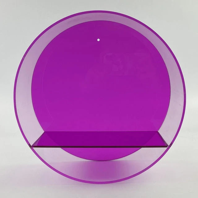 Wall Shelf Acrylic Wall-Mounted or Freestanding 1 L Capacity