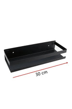 Wall Shelf Metal Wall-Mounted Matte Finish
