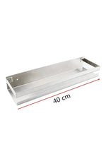 Wall Shelf Metal Wall-Mounted Matte Finish