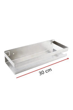 Wall Shelf Metal Wall-Mounted Matte Finish
