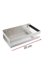 Wall Shelf Metal Wall-Mounted Matte Finish