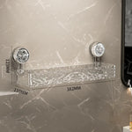 Wall Shelf Organizer Suction Cup Mount Drill-Free