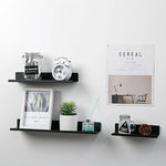 Wall Shelf Titanium Steel Space-Saving Decorative Storage