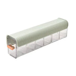 Wall Storage Box Wall-Mounted Transparent Compartments