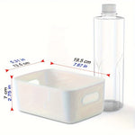 Wall Storage Boxes Wall-Mounted Plastic Set of 10