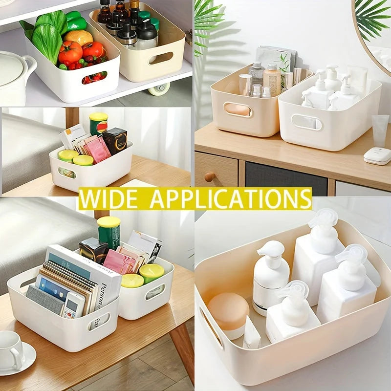 Wall Storage Boxes Wall-Mounted Plastic Set of 10