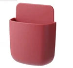 Wall Storage Organizer Adhesive No-Drill With 2 Hooks