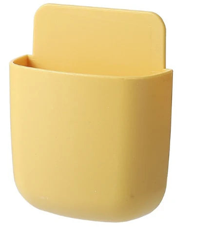 Wall Storage Organizer Adhesive No-Drill With 2 Hooks