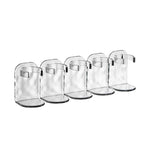 Wall Storage Shelf Transparent Modular Drill-Free Mounting