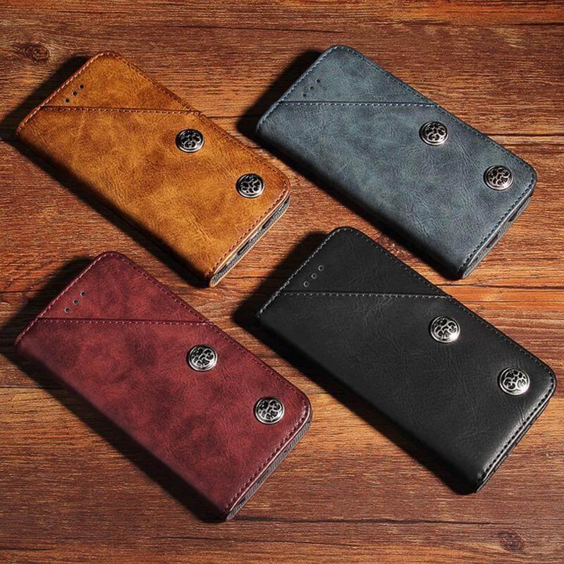 Wallet Phone Case Card Pocket Kickstand Waterproof