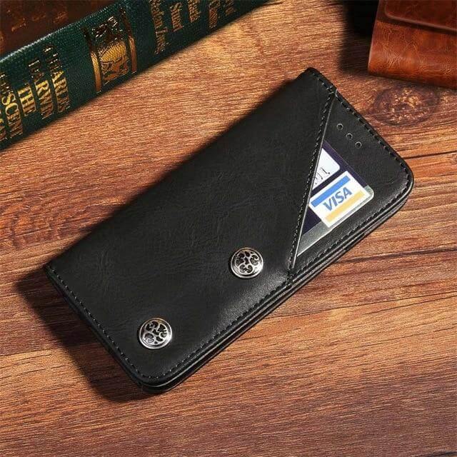 Wallet Phone Case Card Pocket Kickstand Waterproof