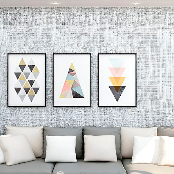 Wallpaper Peel & Stick 3D Textured Water-Resistant