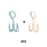 Wardrobe Organizer Hanger 4 Hooks 360° Rotating