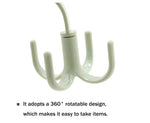 Wardrobe Organizer Hanger 4 Hooks 360° Rotating